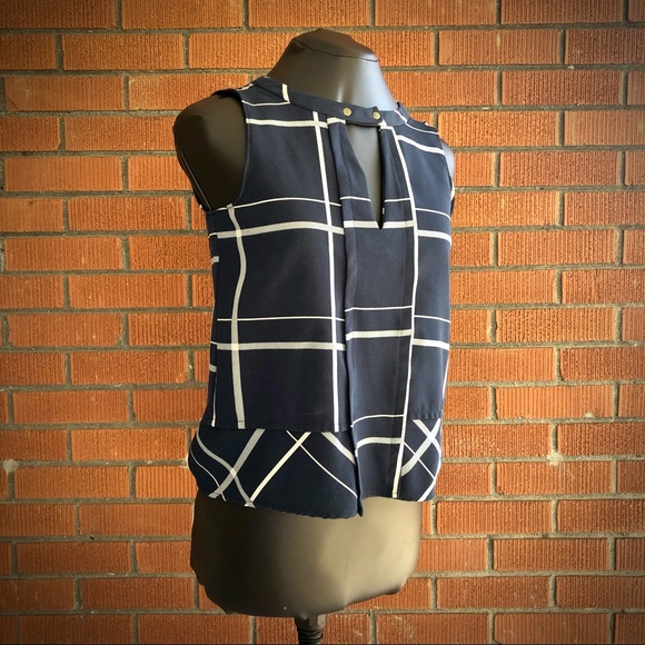Zara Sleeveless Plaid top - Picture 3 of 14